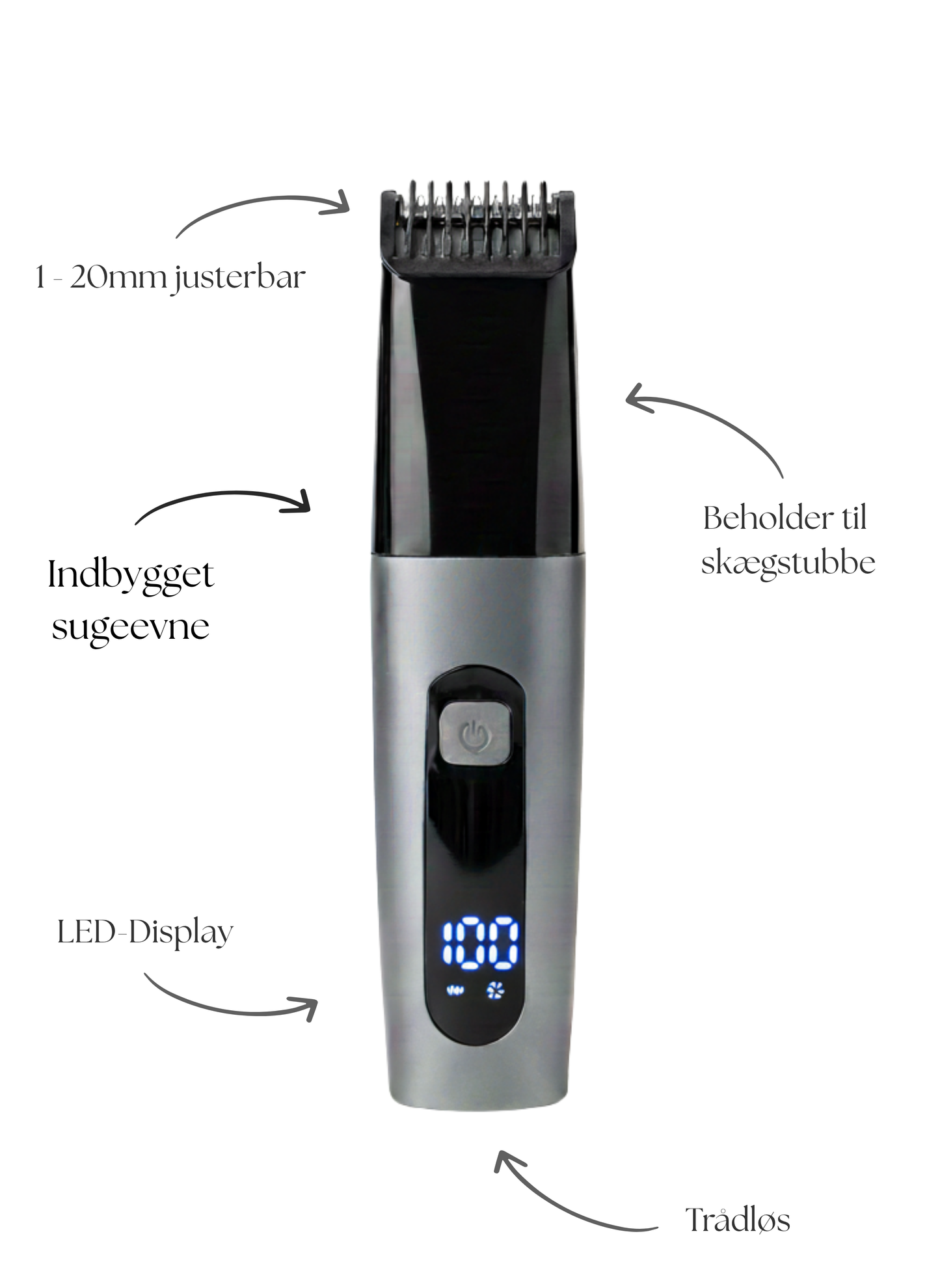 The Vacuum Beard Trimmer Pro™