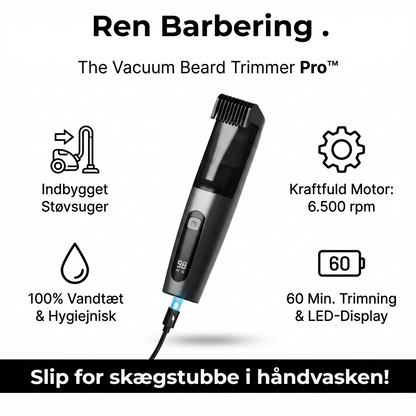 The Vacuum Beard Trimmer Pro™