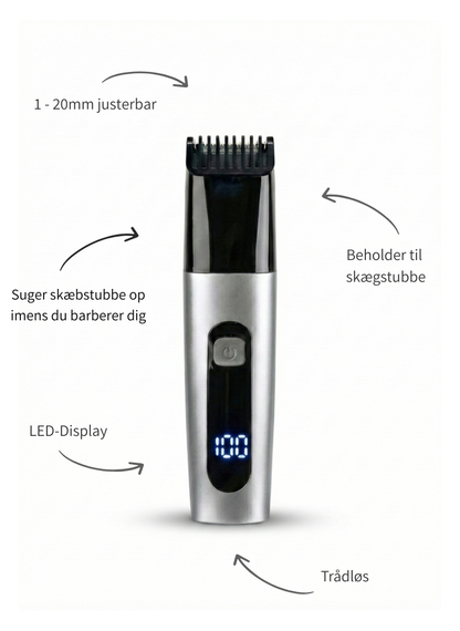The Vacuum Beard Trimmer Pro™