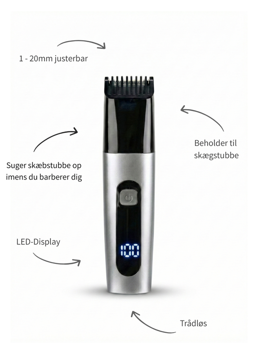 The Vacuum Beard Trimmer Pro™