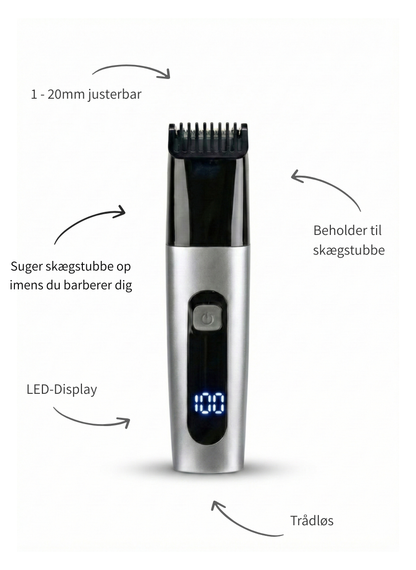 The Vacuum Beard Trimmer Pro™