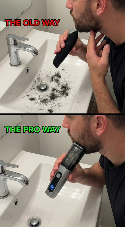 The Vacuum Beard Trimmer Pro™
