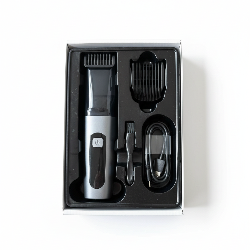 The Vacuum Beard Trimmer Pro™