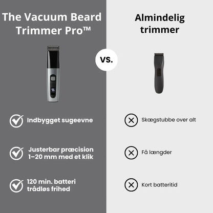 The Vacuum Beard Trimmer Pro™