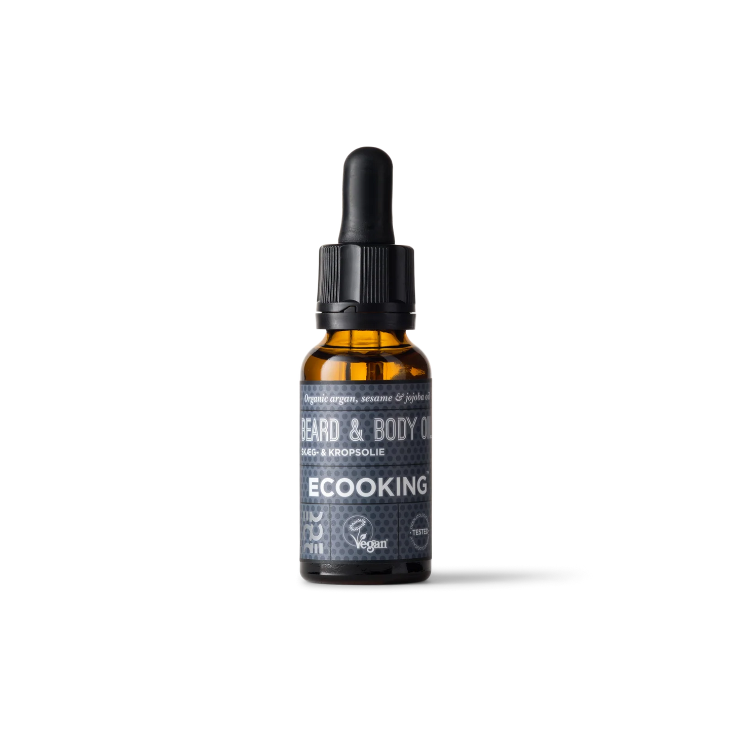 ECOOKING Herre Skæg- & Kropsolie 20 ml